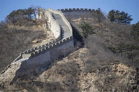 la gran muralla en china